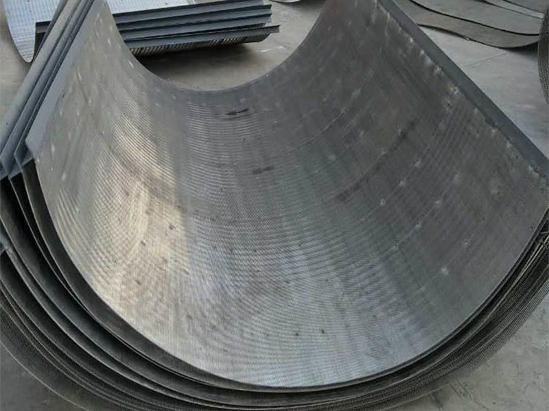 不鏽鋼條縫弧形篩