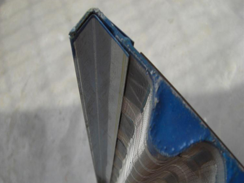 Oil flat wave screen